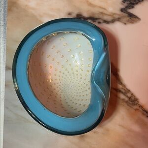 Alfredo Barbini vintage 1950’s Murano glass bowl